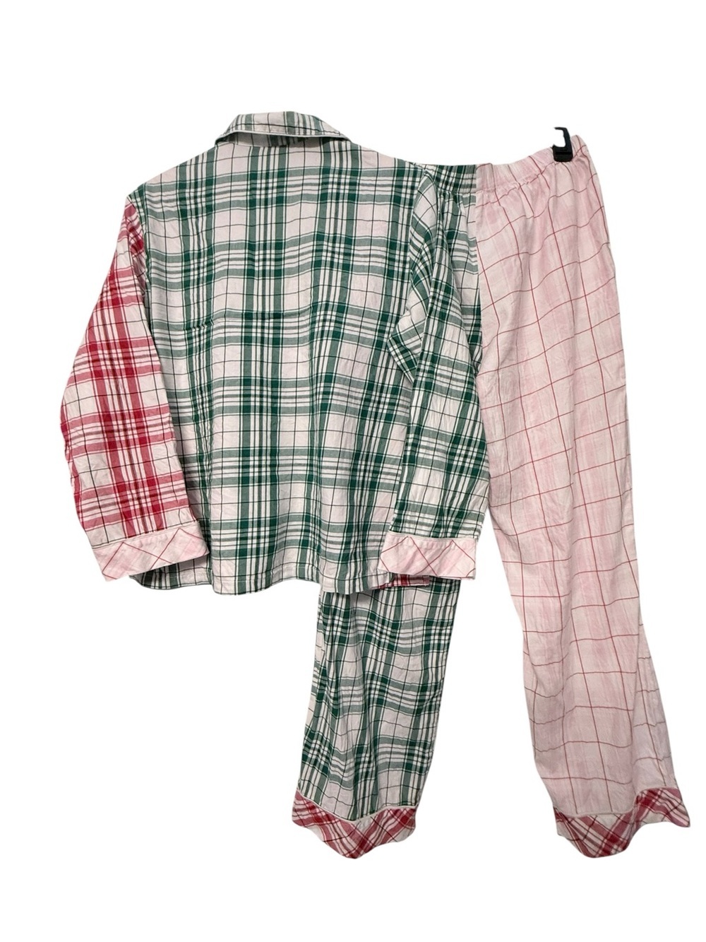 Victoria’s Secret Plaid Pajama Set Medium Cotton Modal Christmas Cozy - Picture 4 of 8